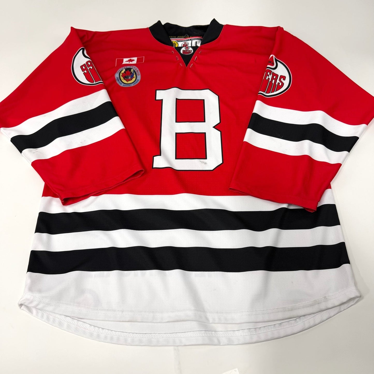 Game Used | CJHL Brantford 99ers Junior A Game Jersey - Senior Large #14