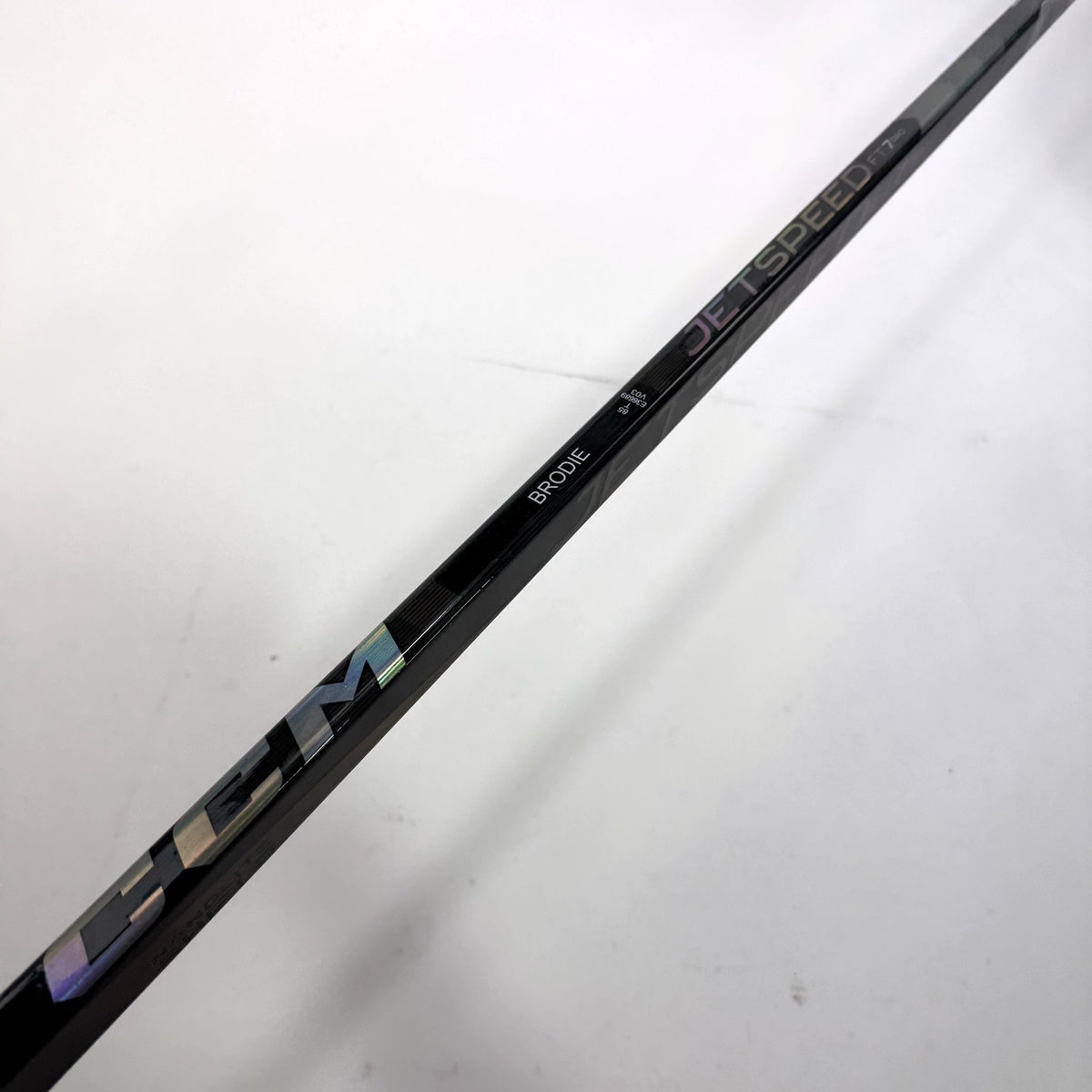 New Left Black CCM Jetspeed FT7 Pro | 85 Flex Custom Square Toe Curve Grip | Brodie | BH115 - Top Flight Hockey