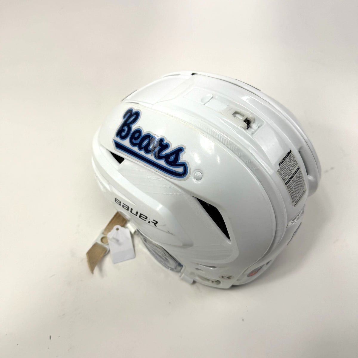 Used White Bauer Re-akt 85 Helmet | Medium | AB172 - Top Flight Hockey