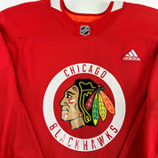 GAGNIER #74 - Red Chicago Blackhawks Practice Jersey - Adidas MIC Size 56 - Top Flight Hockey