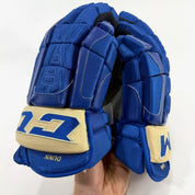 New STL Blues Heritage CCM HGCL Pro Gloves | 14" | Dunn | D140 - Top Flight Hockey
