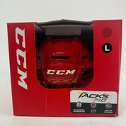 New Red CCM Tacks 710 Helmet | Large - Top Flight Hockey