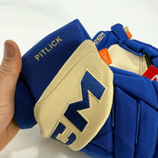 New STL Blues Heritage CCM Jetspeed Pro Gloves | 14" | Pitlick | D155 - Top Flight Hockey