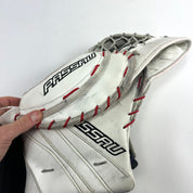 Used White Passau Goalie Glove | Full Right | 580 Break