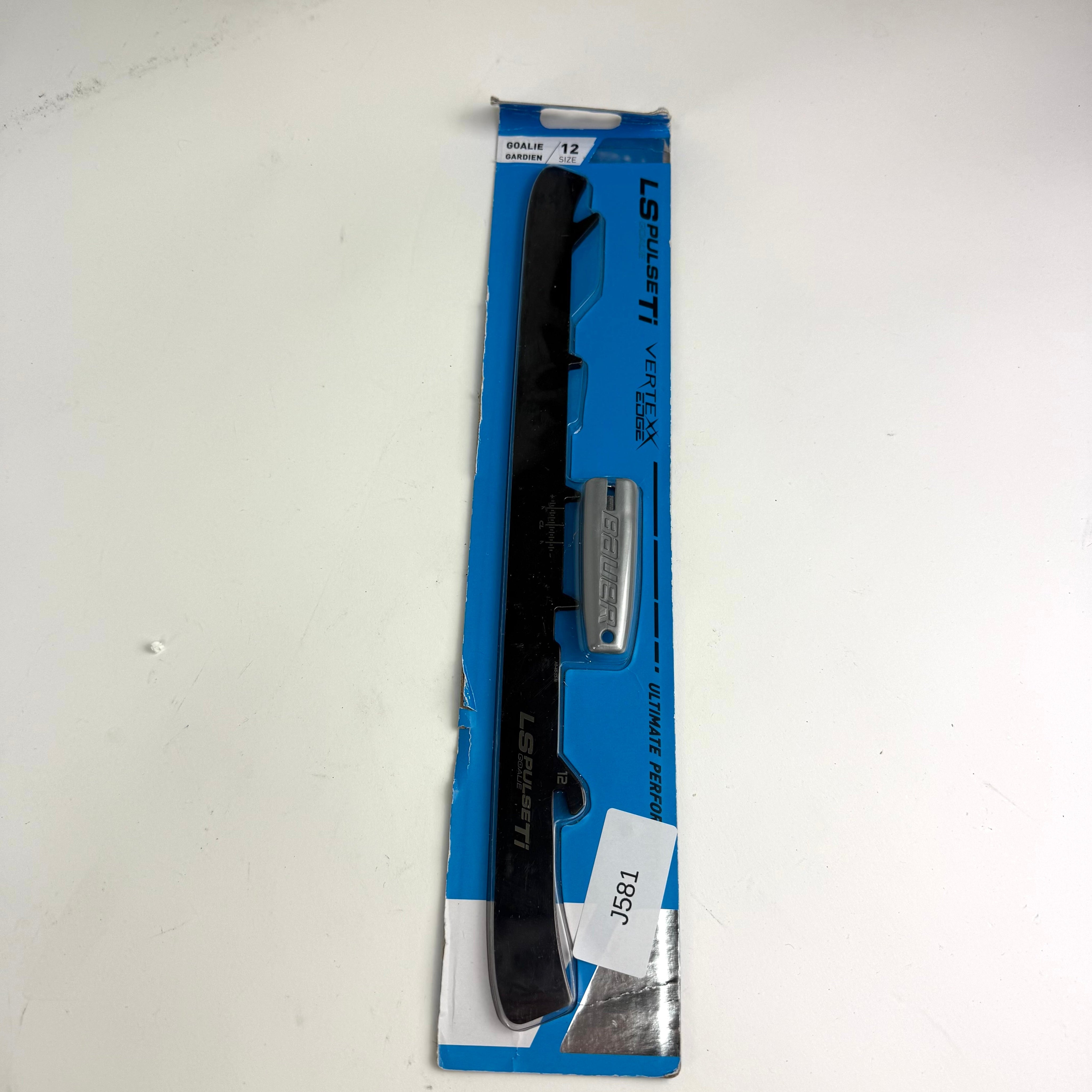 New in package Bauer LS Pulse TI Goalie Steel - Size 12 - #J581 - Top Flight Hockey