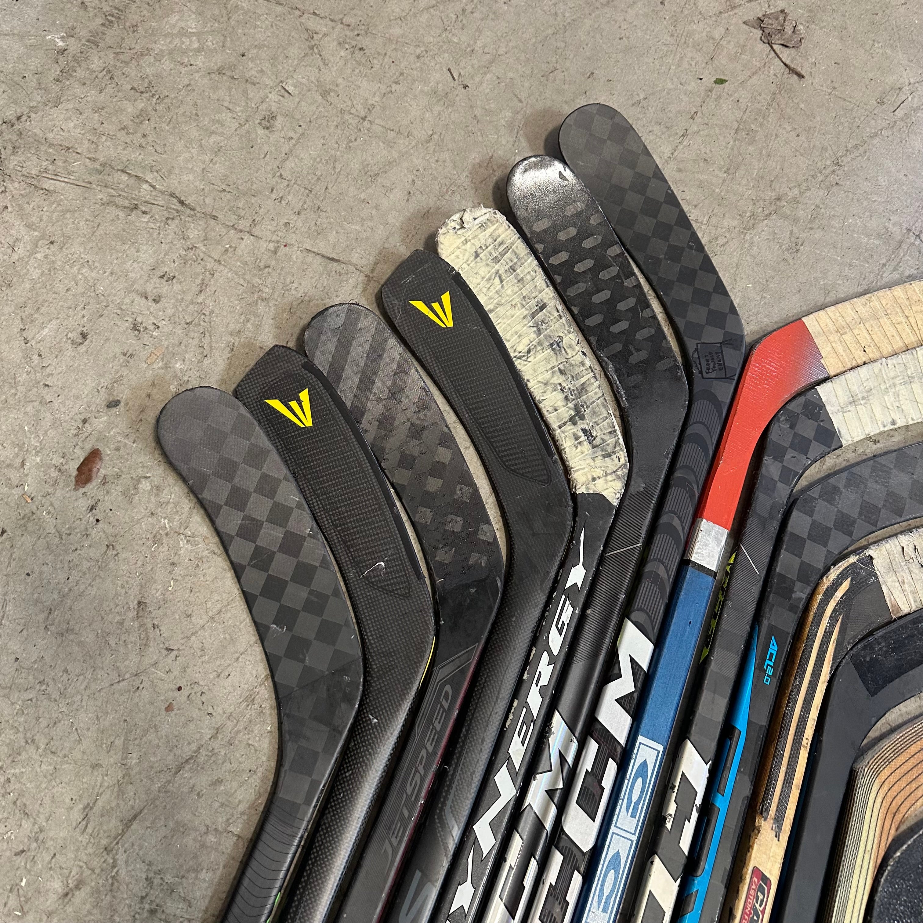 x17 - Damaged Hockey Sticks for Projects - #C343