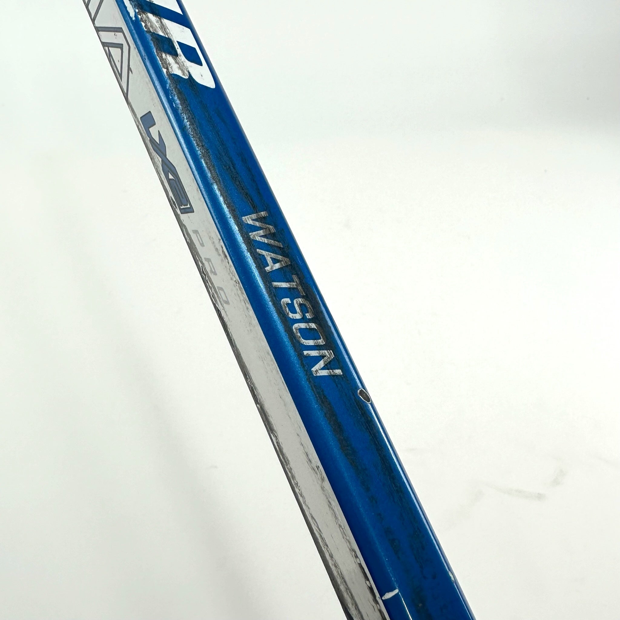 Used Right Blue Warrior Alpha LX2 Pro | 95 Flex Custom Curve Grip | Watson | K159