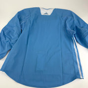 Brand New MIC Baby Blue Adidas Practice Jersey - Size 56 - Top Flight Hockey