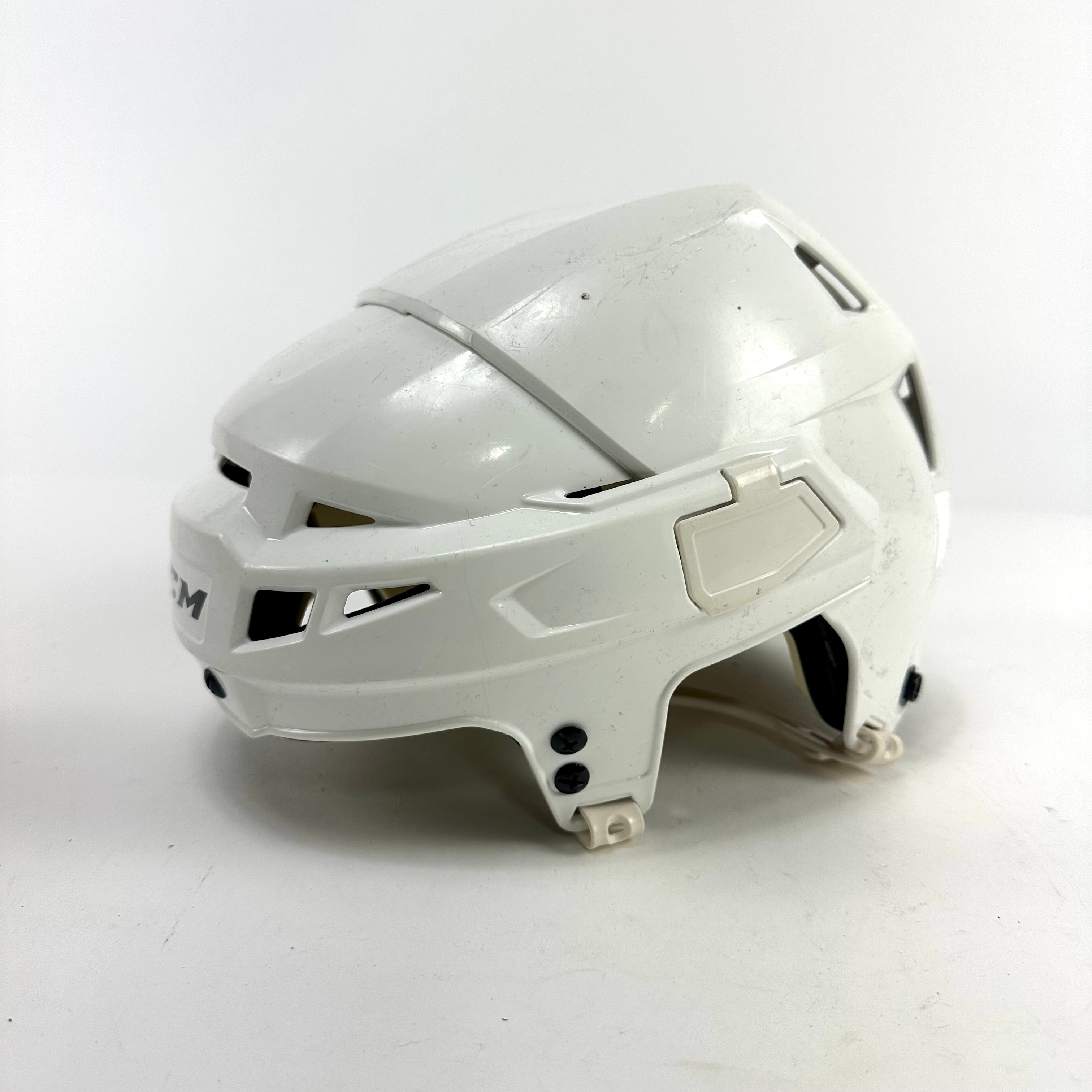 Used White CCM V08 Helmet | Small | L336 - Top Flight Hockey