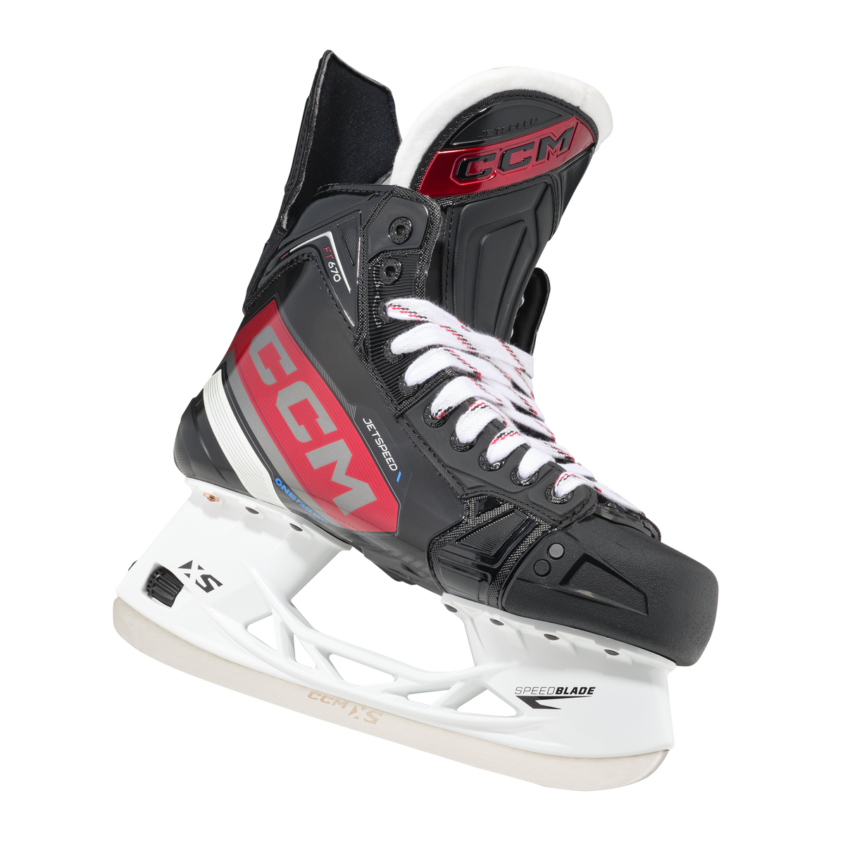 New Senior CCM JetSpeed FT670 Hockey Skates D&R (Regular) Retail 7.5 - Top Flight Hockey