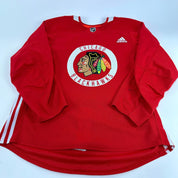 PHARAND #64 - Red Chicago Blackhawks Practice Jersey - Adidas MIC Size 56 - Top Flight Hockey