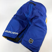 Used STL Blues Hertiage Bauer Custom Pro Pants | M +1" | Faulk | D192 - Top Flight Hockey