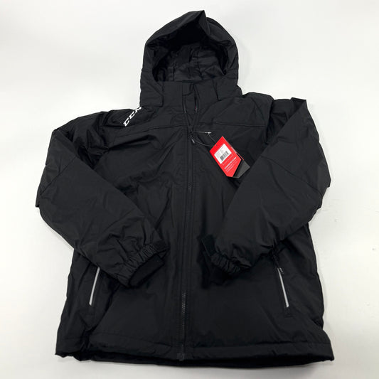 New Black CCM Youth Team Winter Jacket | Youth XL | #888600282855 - Top Flight Hockey