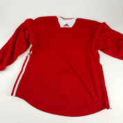Brand New MIC Red Adidas Practice Jersey - Size 54 - Top Flight Hockey