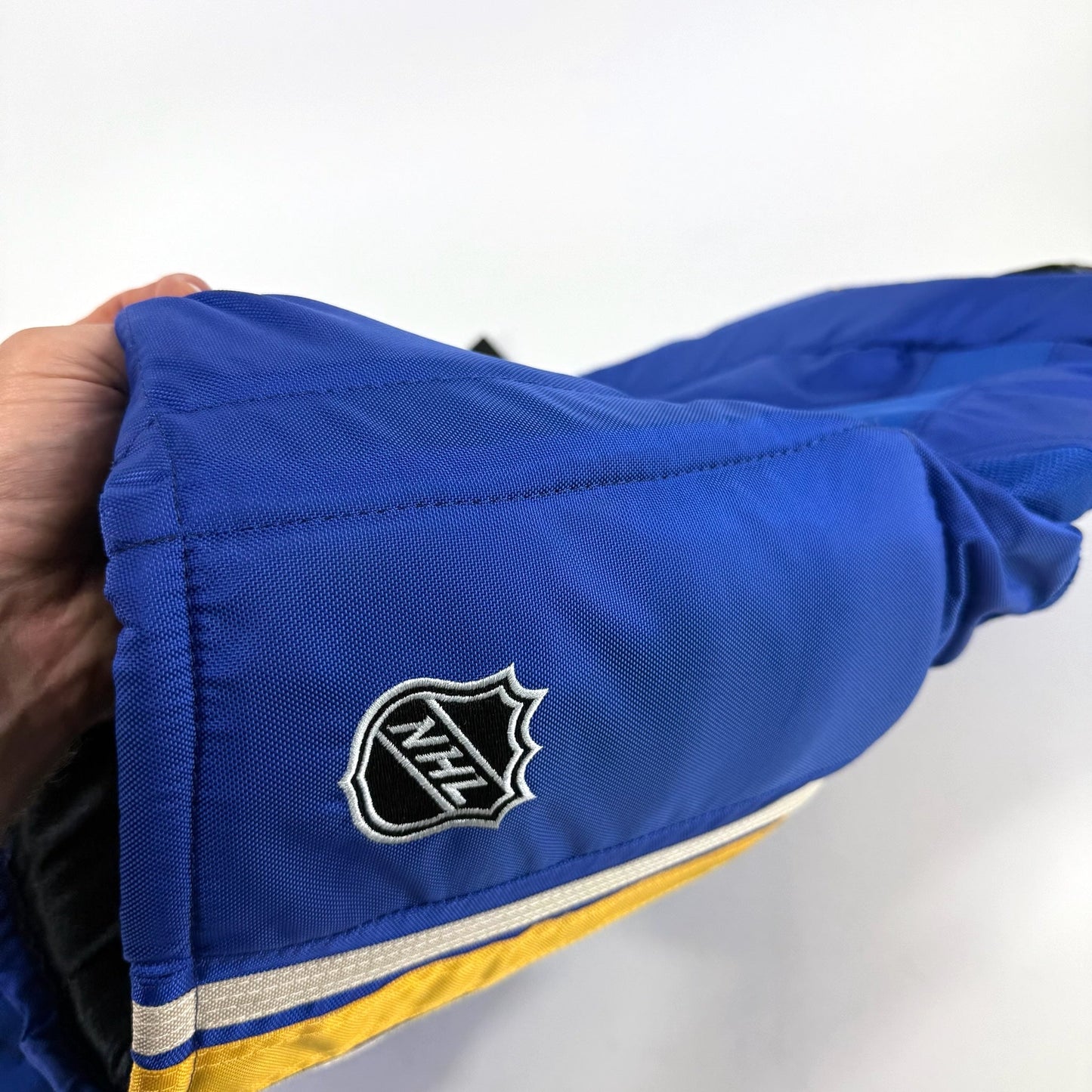 New STL Blues Heritage Bauer Nexus Pro Pants | Senior Medium | J647