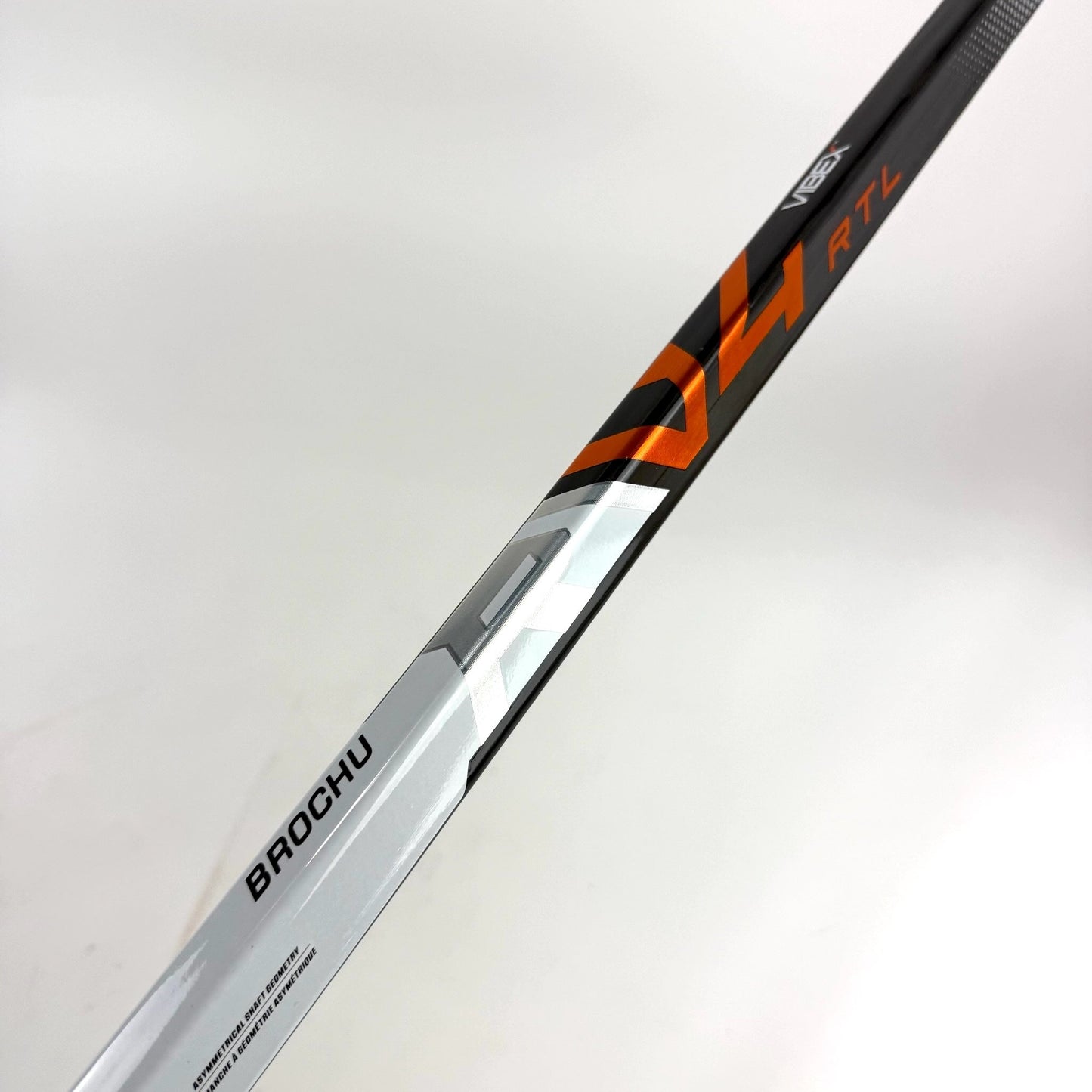 New Regular Orange Warrior Ritual V4 Goalie Stick | W31 Curve 26" Paddle | Brochu | R300