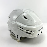 Used White Bauer Re-akt Helmet | Senior Large | L338 - Top Flight Hockey