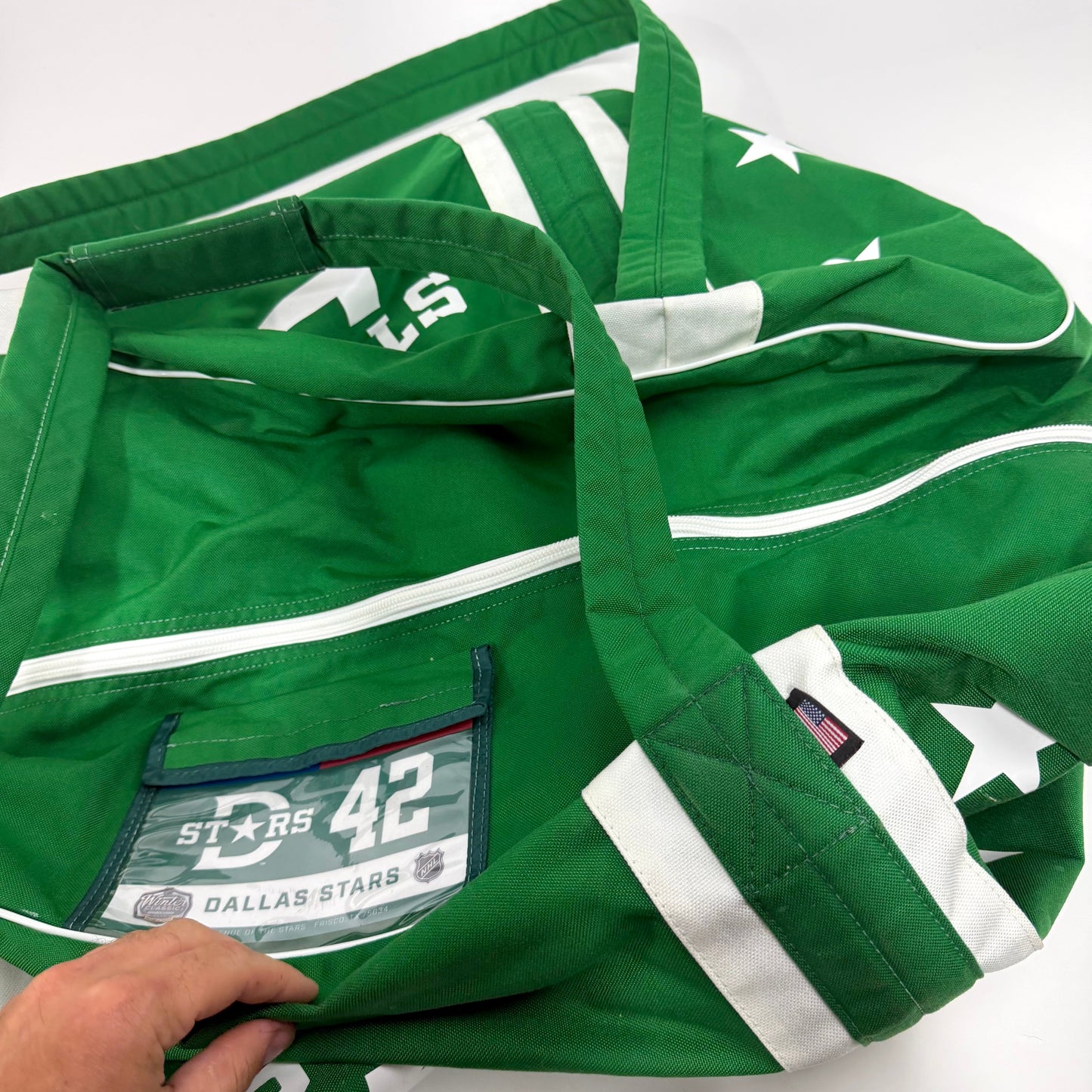 RARE - Used Dallas Stars 2020 Winter Classic Hockey Bag | #42