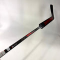 New Regular Black/Red Warrior Ritual V4 Goalie Stick | 26" Paddle Custom Curve | Mrazek | BH109 - Top Flight Hockey