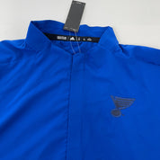 Player Issued - Blue St. Louis Blues Adidas 1/2 Zip - #X460