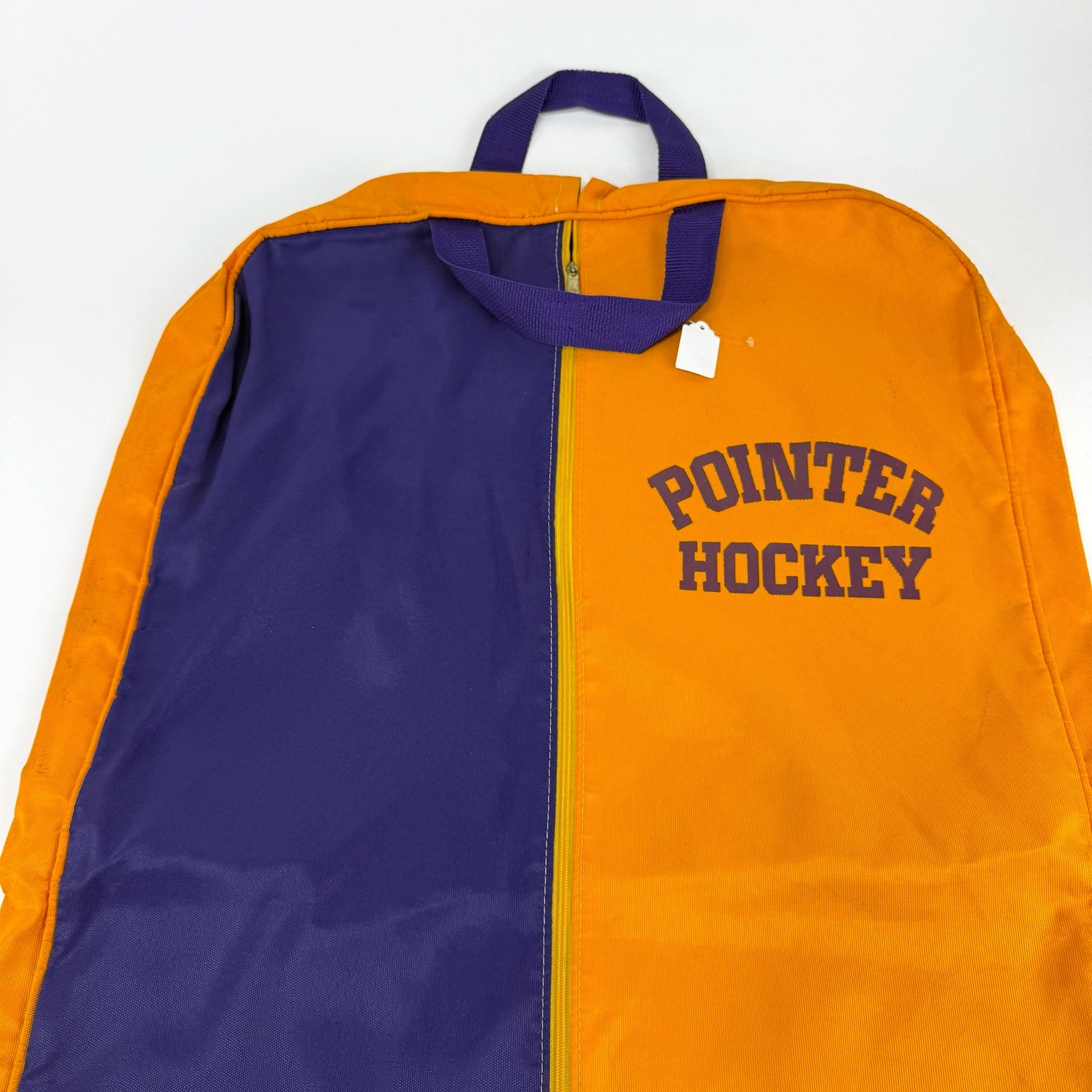 Used Yellow and Purple Pointers Hockey Jersey Bag | E351 - Top Flight Hockey