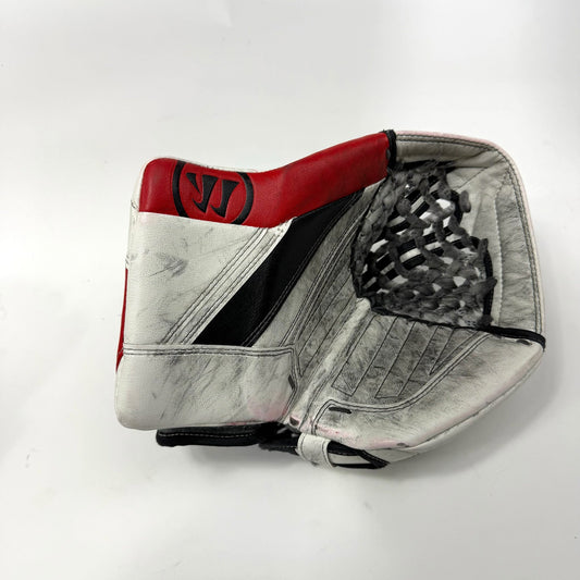 Used White and Red Warrior Ritual GT2 Regular Glove | Intermediate | AB134 - Top Flight Hockey