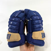 New STL Blues Winter Classic Warrior Alpha DX Pro Gloves | 14" | Babcock | D120 - Top Flight Hockey