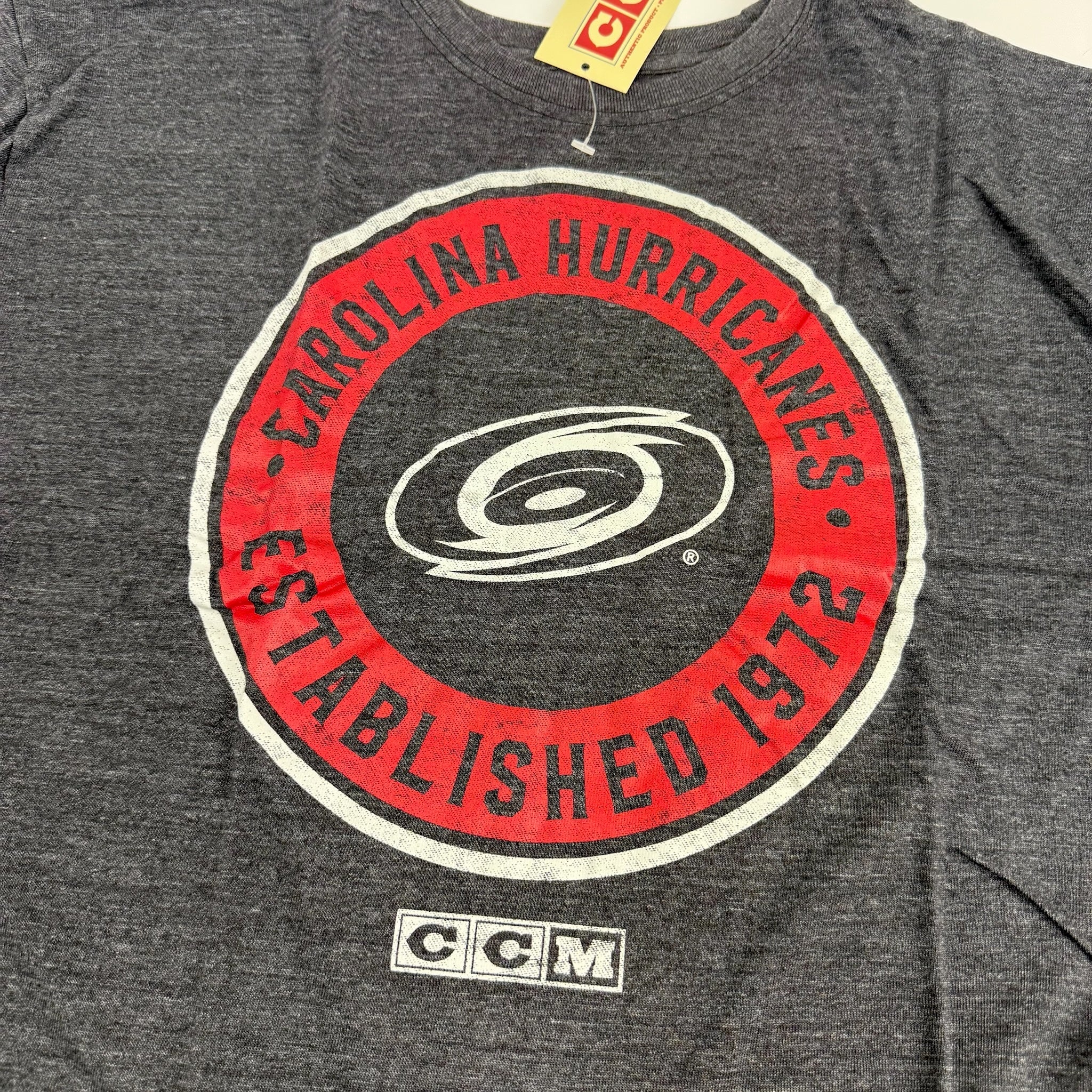 Brand New CCM Carolina Hurricanes Hockey Mens Shirt - #888600831220 - Top Flight Hockey