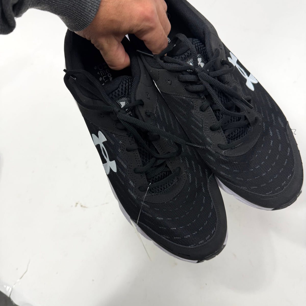 Used Black Under Armour Athletic Shoes | Size 13 | AB245 - Top Flight Hockey