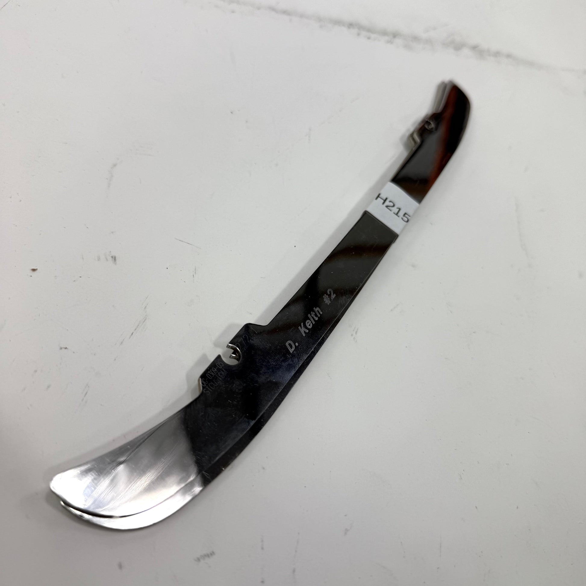 Used Bauer Tuuk 2 Bolt Step V Steel | 272mm | Chicago Blackhawks Duncan Keith #2 | BH215 - Top Flight Hockey