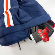 New Navy Edmonton Oilers CCM HP45X Pants | XL+1 - Top Flight Hockey