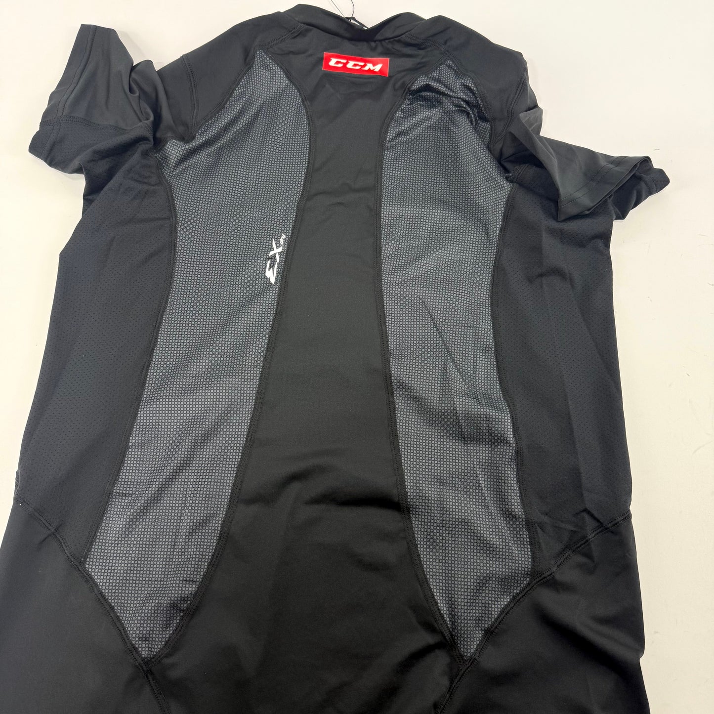 New Black Mens CCM Compression Short Sleeve Shirt | Senior S | #191520514709 - Top Flight Hockey