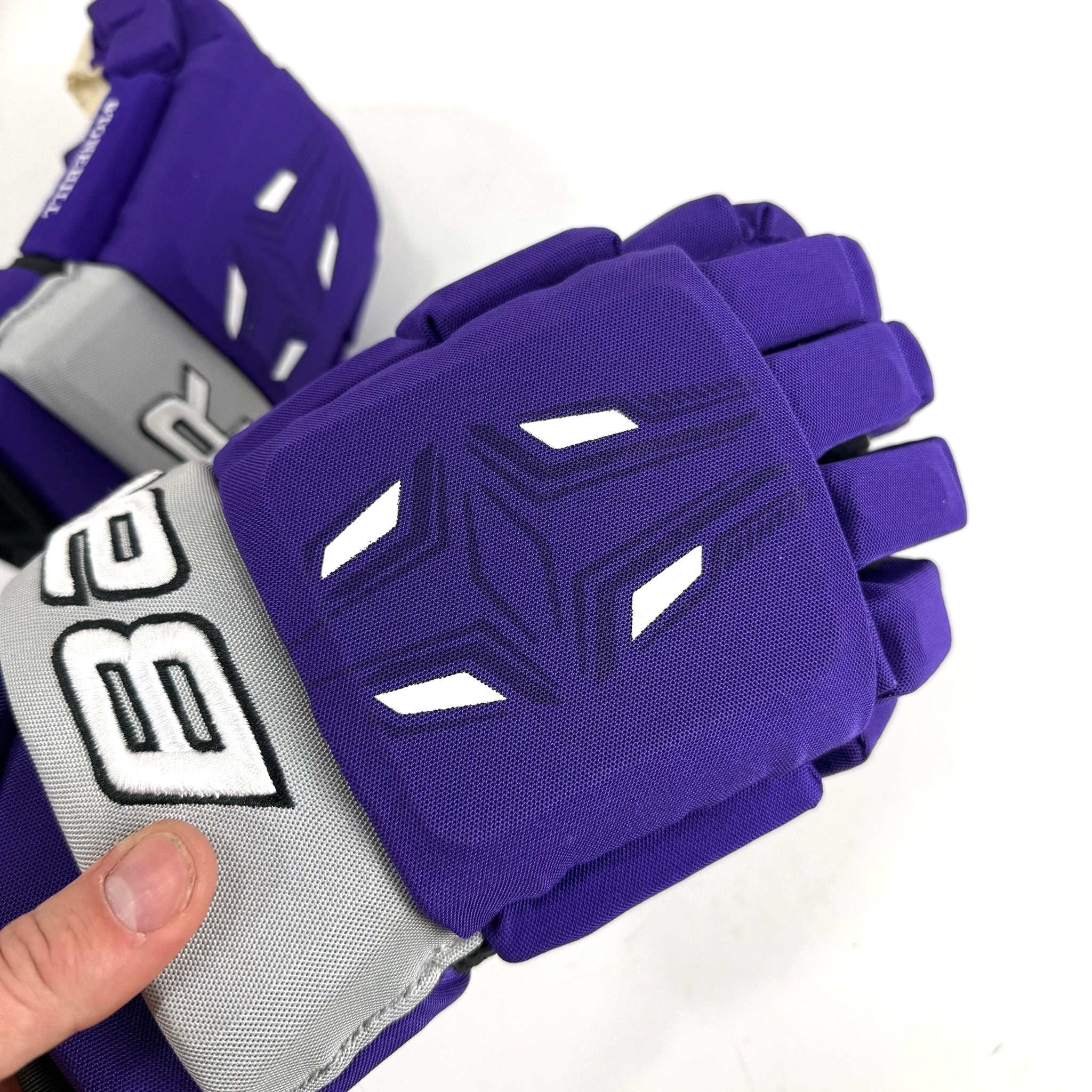Brand New Purple Bauer Pro Series Hockey Gloves - 14" - Top Flight Hockey
