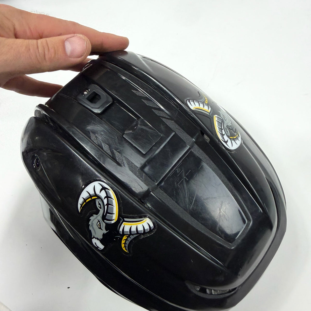 Used Black Bauer Vapor Hyperlite 2 Helmet | Small/Medium | AB171 - Top Flight Hockey
