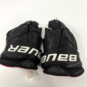 Used Black Bauer Vapor X900 Lite Gloves | 13" U310 - Top Flight Hockey