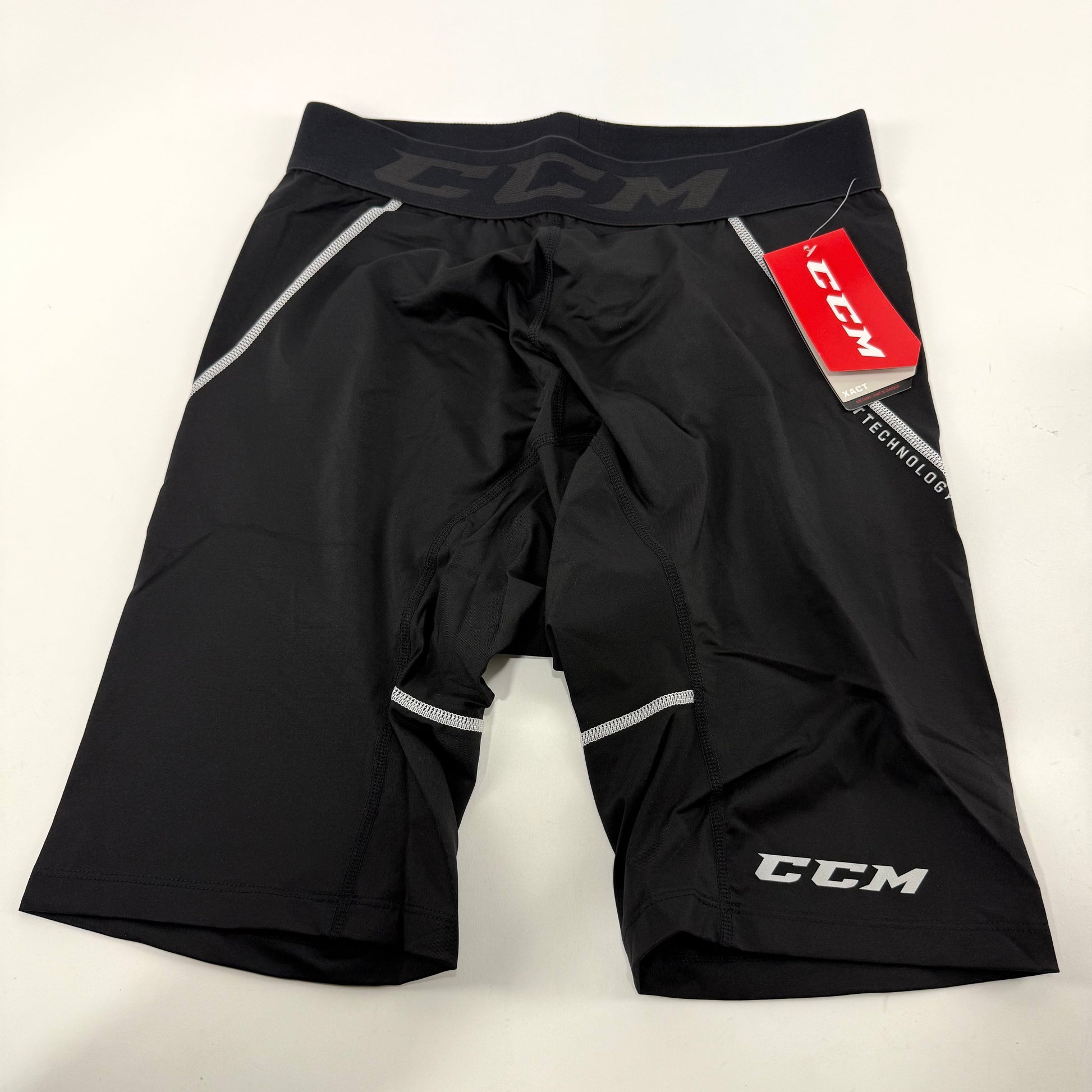 New Black CCM Mens Xact Compression Short | Senior XL | #191520510008 - Top Flight Hockey