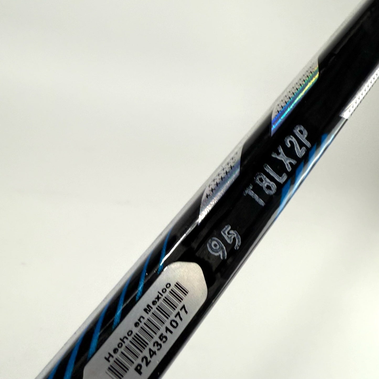 New Left  Blue Warrior Alpha LX2 Pro Stick | 95 Flex P92 Curve Grip | Leddy | D235