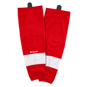 Brand New - Detroit Red Wings Home CCM Quicklite 8000 Hockey Socks - Junior - Top Flight Hockey