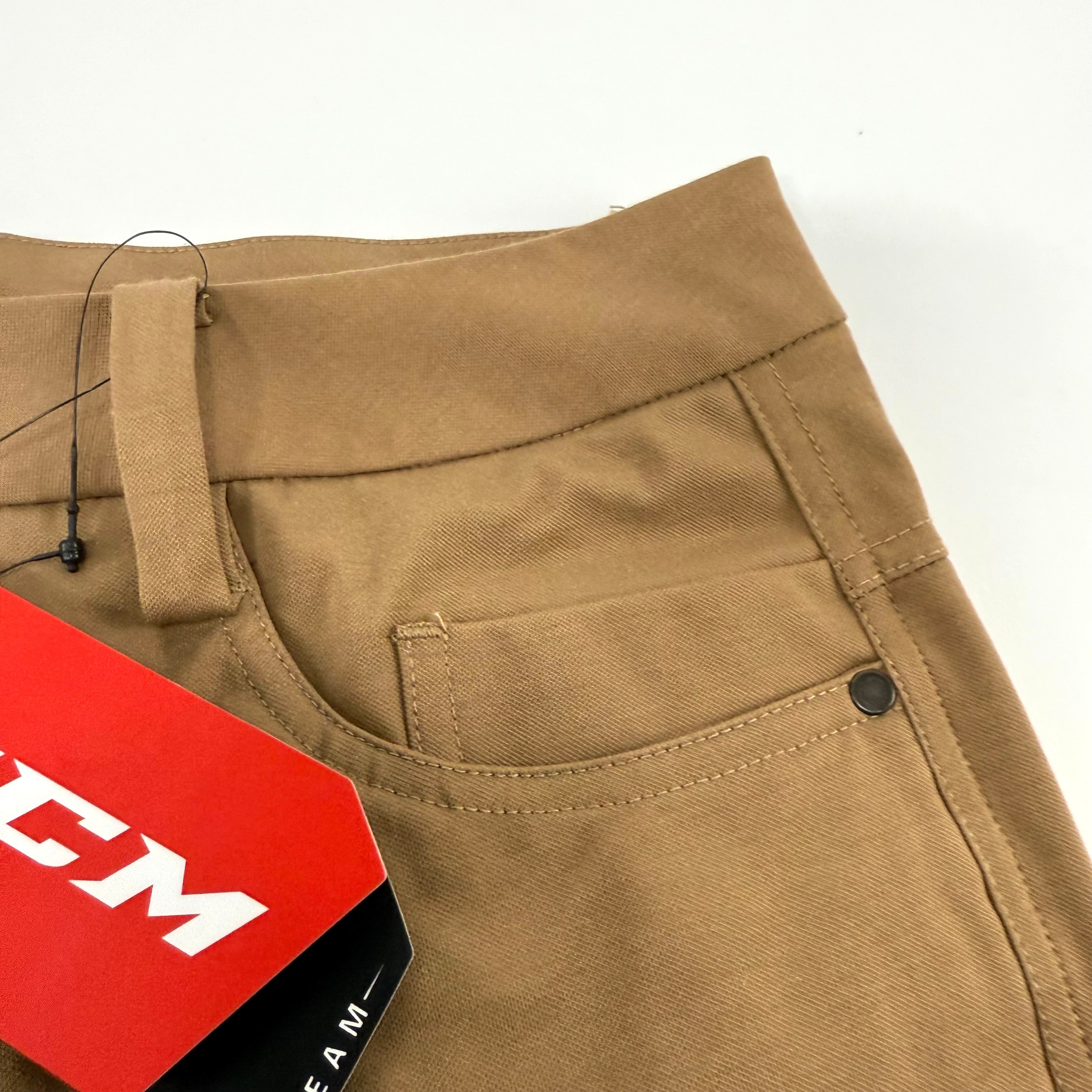 New Tan CCM Mens Travel Pant | 28" | #191035007536 - Top Flight Hockey