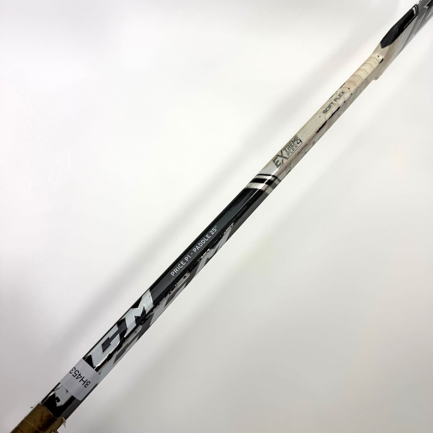 Used Full Right CCM Eflex 4 Goalie Stick | 25" Paddle P1 Curve | BH453