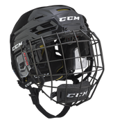 New Black Senior Small CCM Tacks 310 Helmet Cage Combo