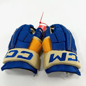 New STL Blues Heritage CCM HGCL Pro Gloves | 14" | Perunovic | D142 - Top Flight Hockey
