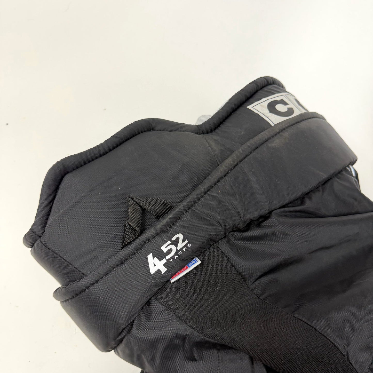 Used Black CCM Tacks 452 Pants | Senior Large | J125