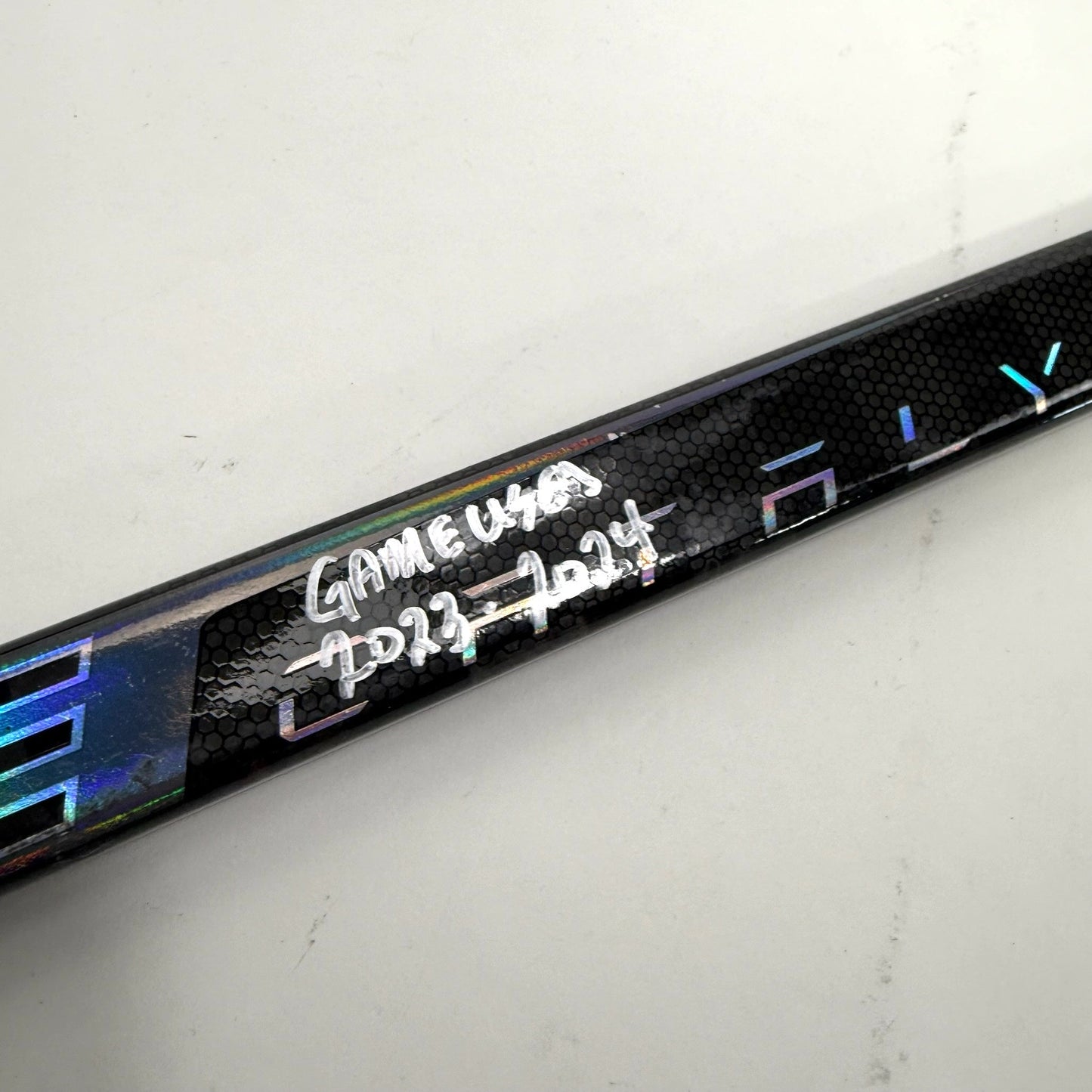 Game Used and Autographed Left True Catalyst 9X | 90 Flex P92 Curve Non Grip | Sanford | BH210