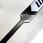 New Regular White/Navy Warrior Ritual V4 Goalie Stick | 25.5" Paddle W31 Curve | R303 - Top Flight Hockey
