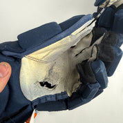 Used Navy CCM Jetspeed Pro Gloves | 14" | D372