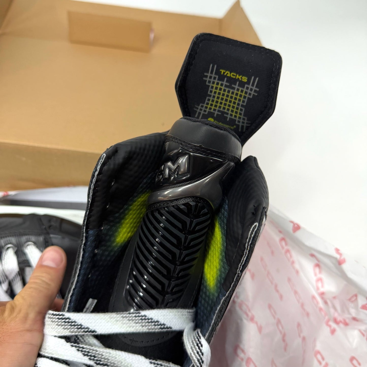 Brand New Retail CCM Tacks XF Pro Skates - Size 6.5 - Regular
