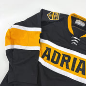 Black JOG Adrian College Game Jersey | Size 56 | Simmons-Fischer #82