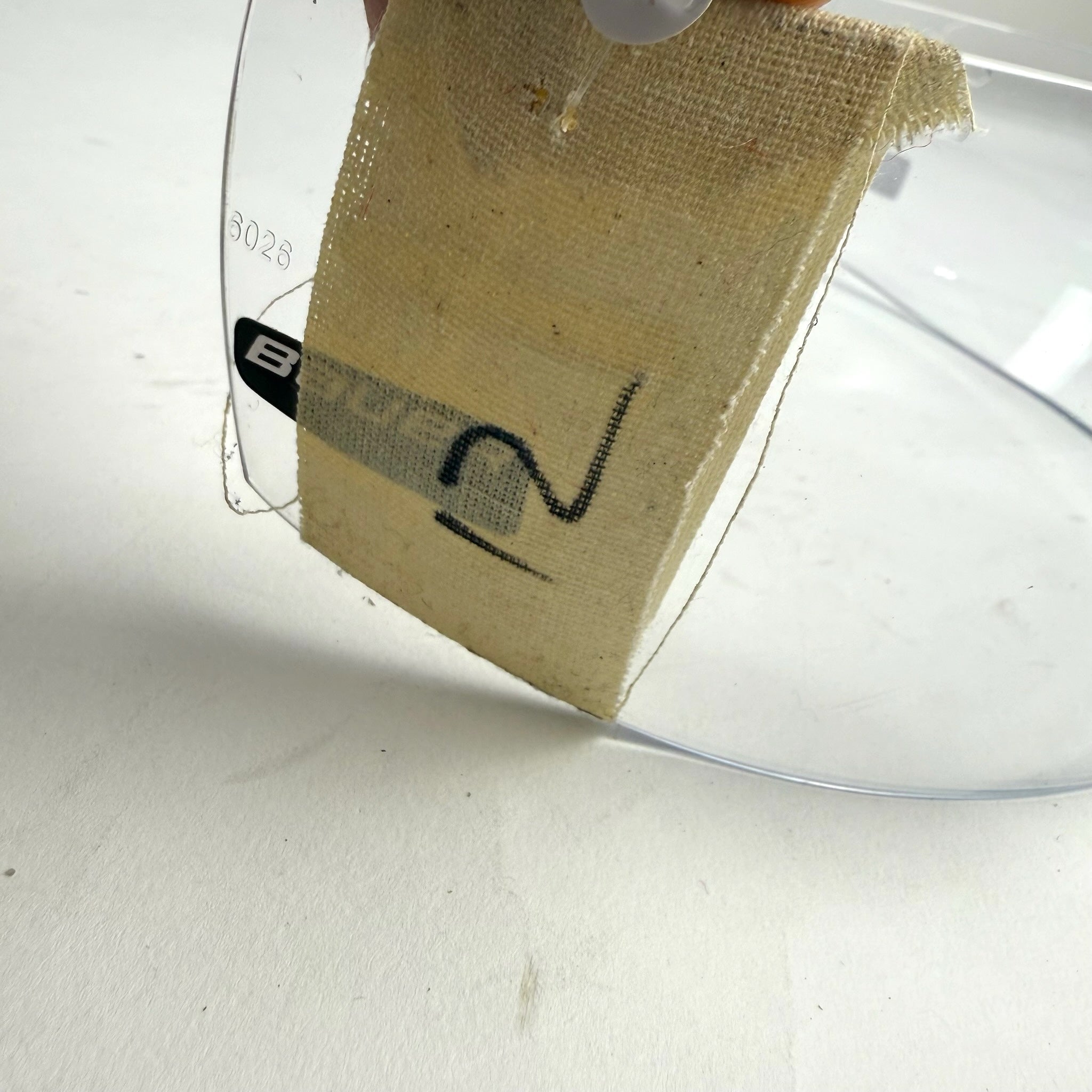 Used Bauer Short Cut Visor Sku#V131 - Top Flight Hockey