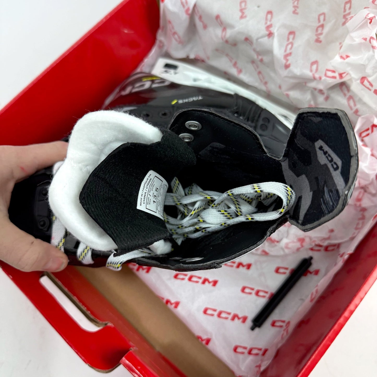 New CCM Tacks AS580 Skates | Jr 13.5-1.5 R | J712 - Top Flight Hockey